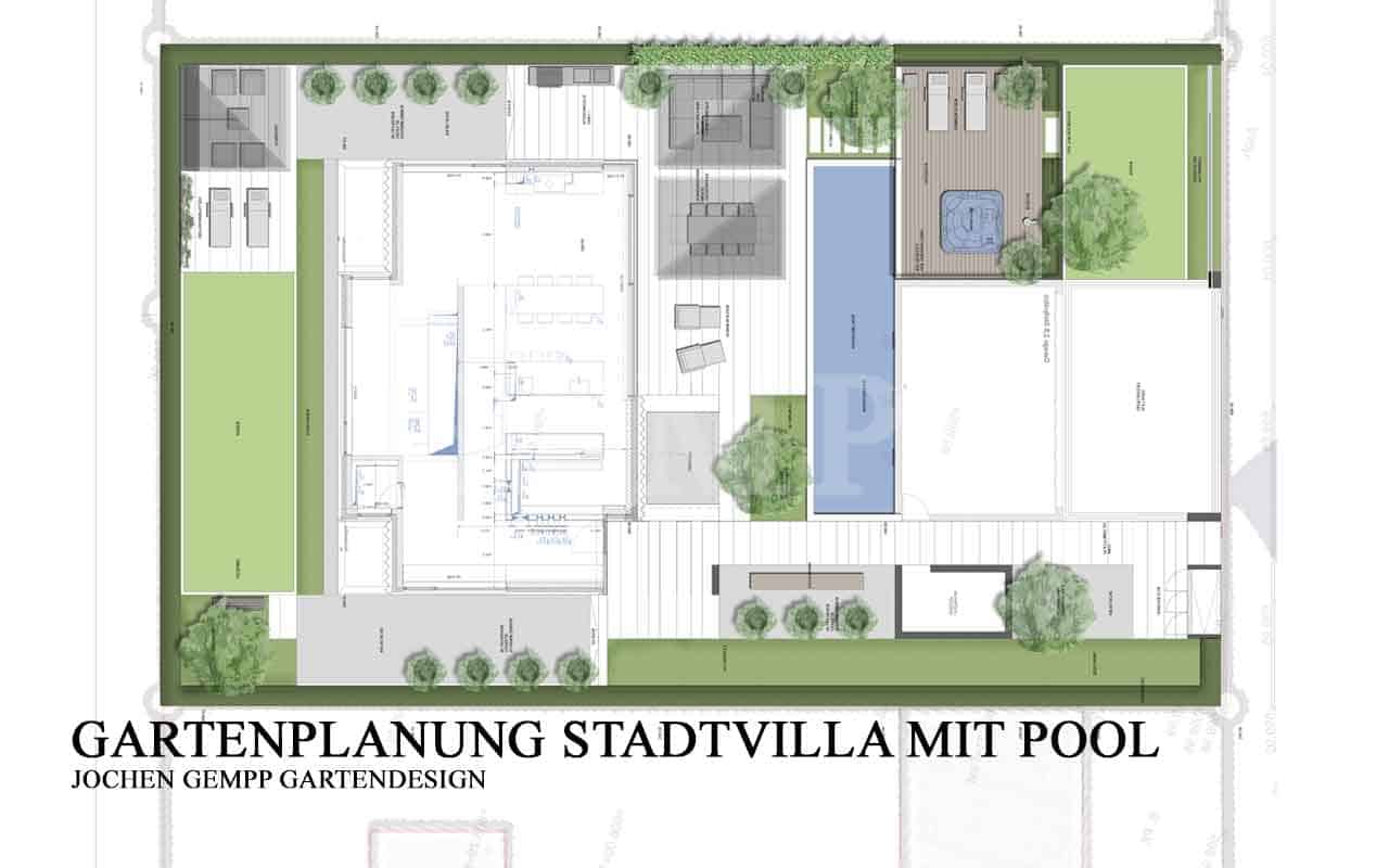 Gartenplanung Gartengestaltung Landschaftsarchitekt München Grünwald
