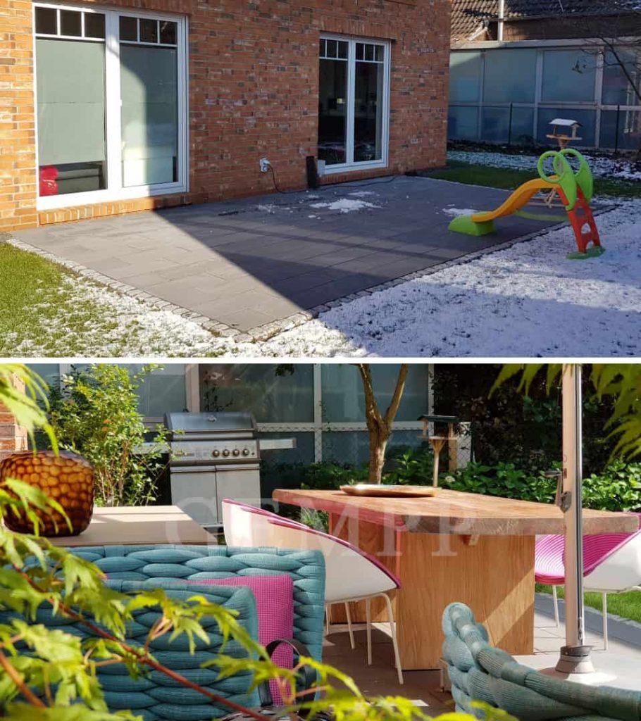Vorher Nachher Bilder Garten Gempp Gartendesign