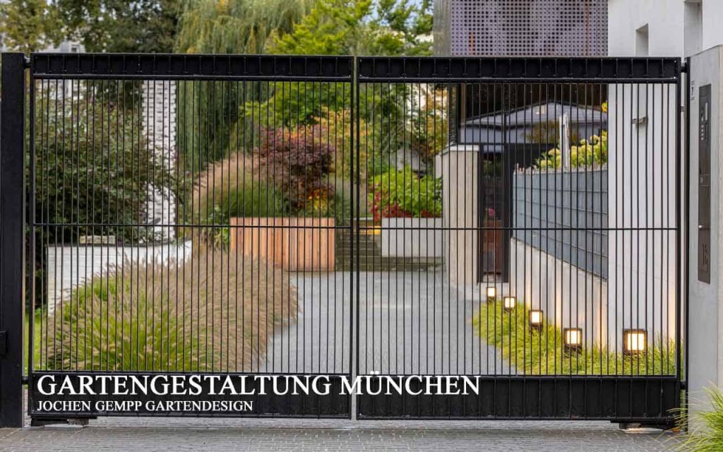 Moderne Gartengestaltung München Oberbayern