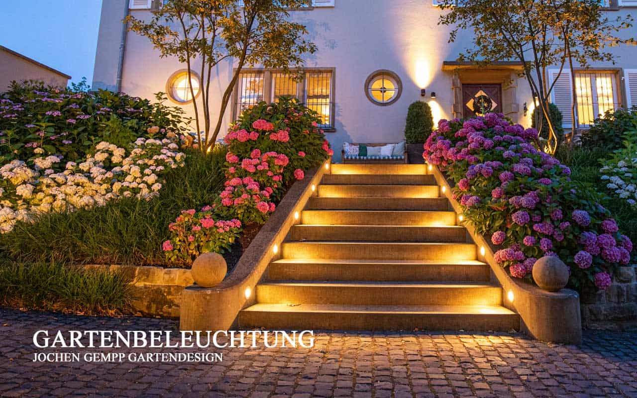 Gartenbeleuchtung Gartenlicht Jochen Gempp Gartendesign