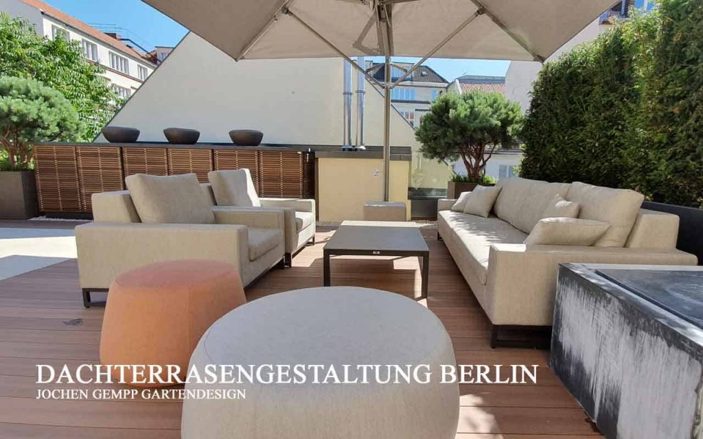 Dachterrassengestaltung planen und gestalten lassen Hamburg, Berlin, München,...