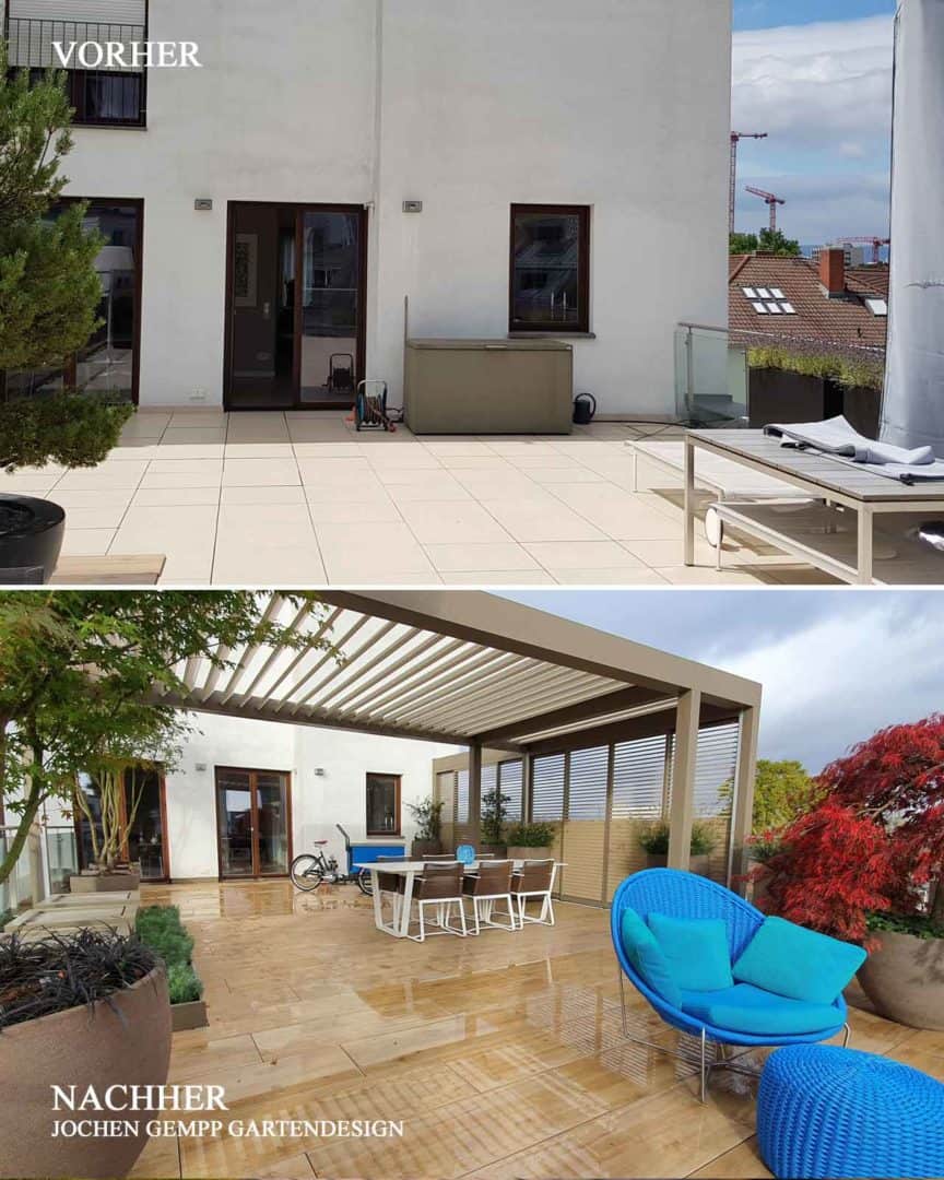 Vorher Nachher Bilder Garten Gempp Gartendesign