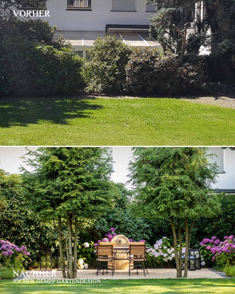 Vorher Nachher Bilder Gartengestaltung Jochen Gempp Gartendesign