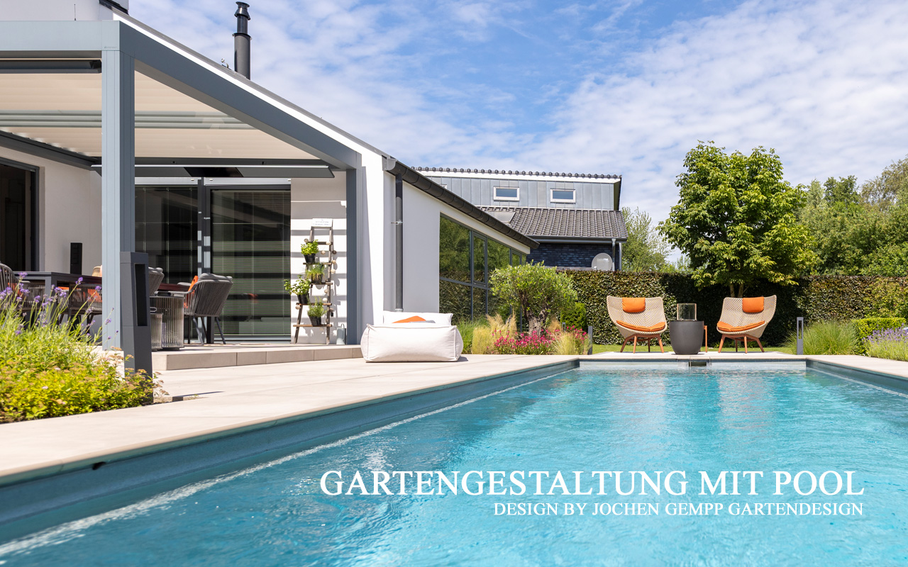 Gartengestaltung mit Pool Pinneberg