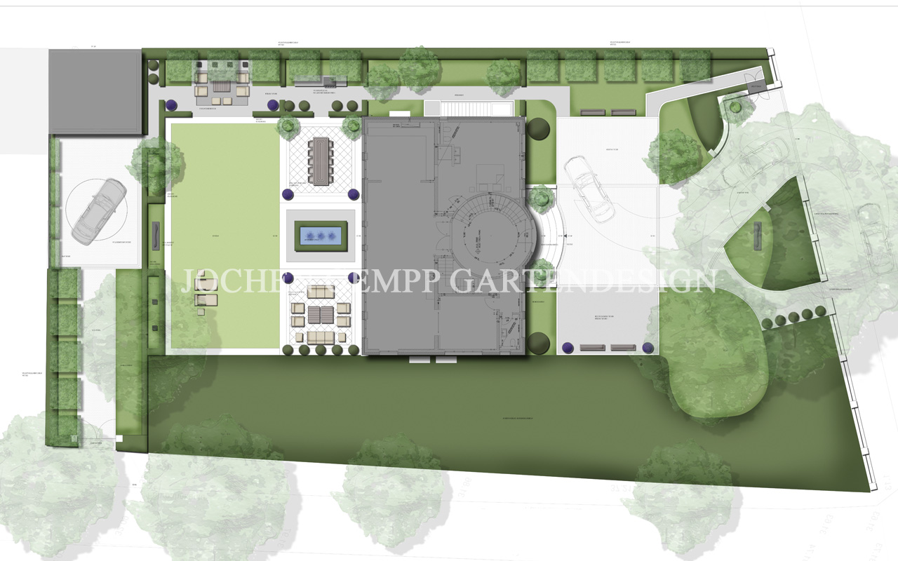 Gartenplanung Gartengestaltung Hamburg Elbchaussee