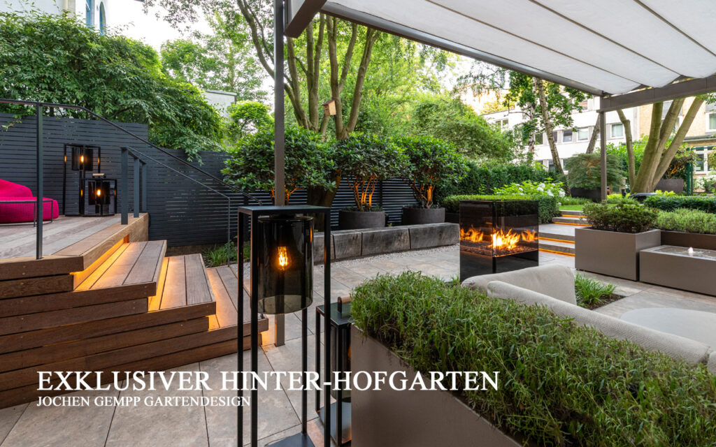 Hinterhofgarten Gartenarchitekt Gartengestaltung Köln