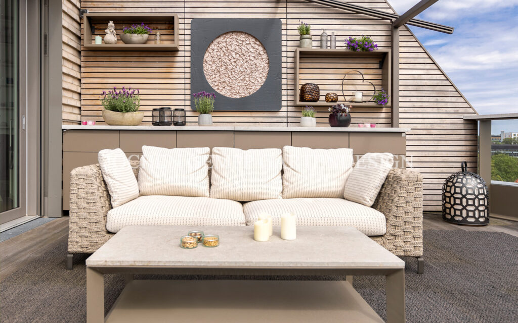 Stauraum Garten Terrasse Sideboard