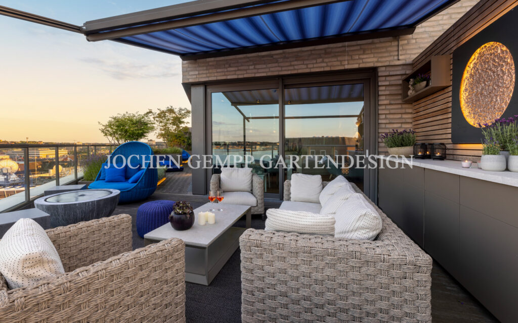 Terrasse gemütlich gestalten