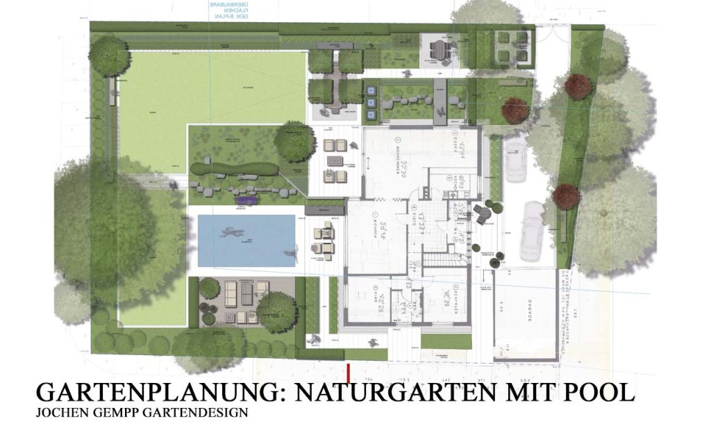 Naturpool im Garten