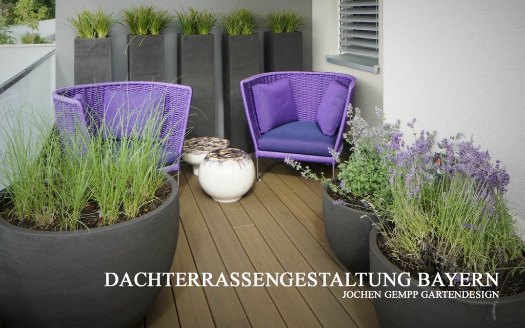 Dachterrassenplanung Dachterrassengestaltung München Bayern