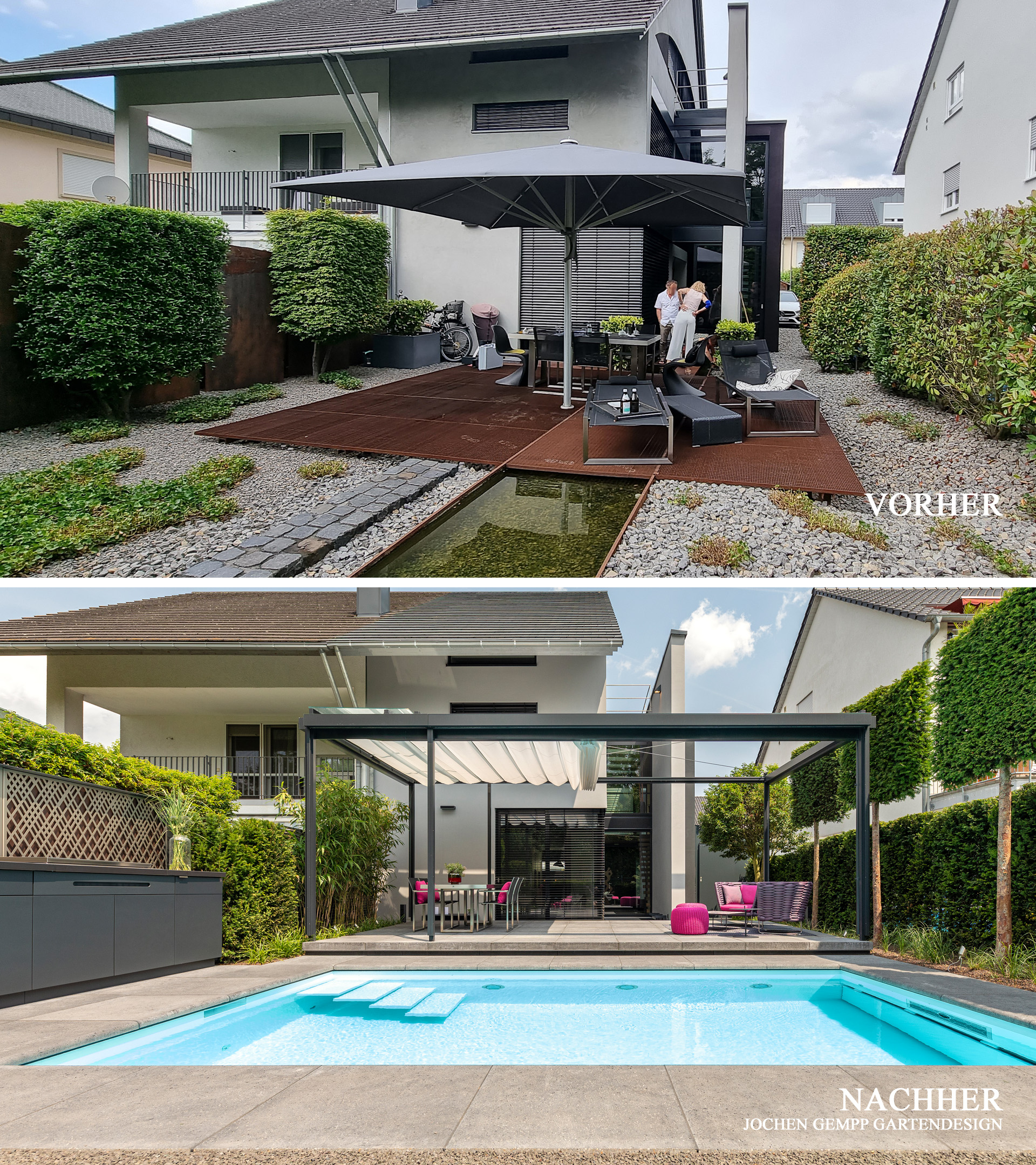 Gartengestaltung mit Pool PoolIdeen für kleine Gärten Jochen Gempp