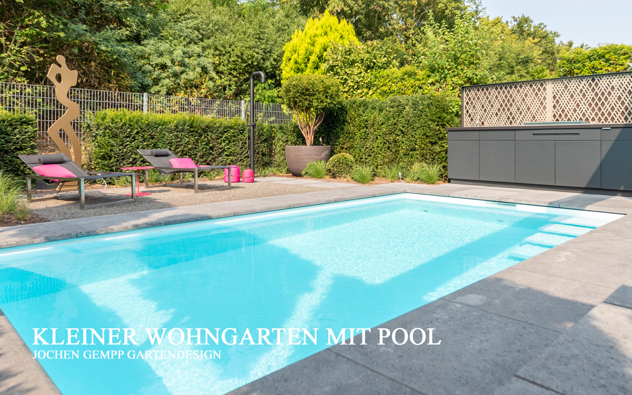 Gartengestaltung mit Pool PoolIdeen für kleine Gärten Jochen Gempp