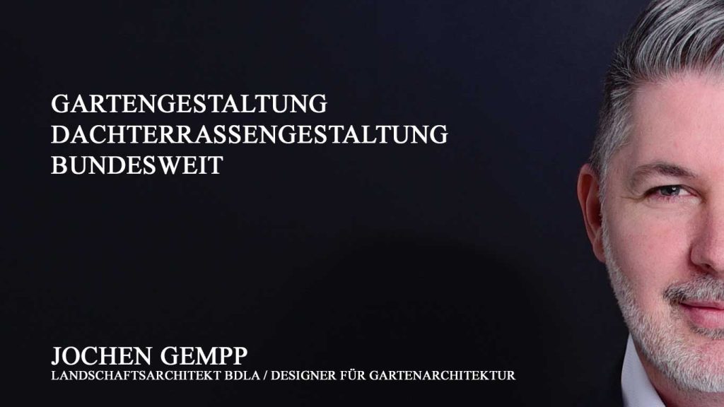 Architekt Gartengestaltung Nürnberg jochen Gempp Gartendesign