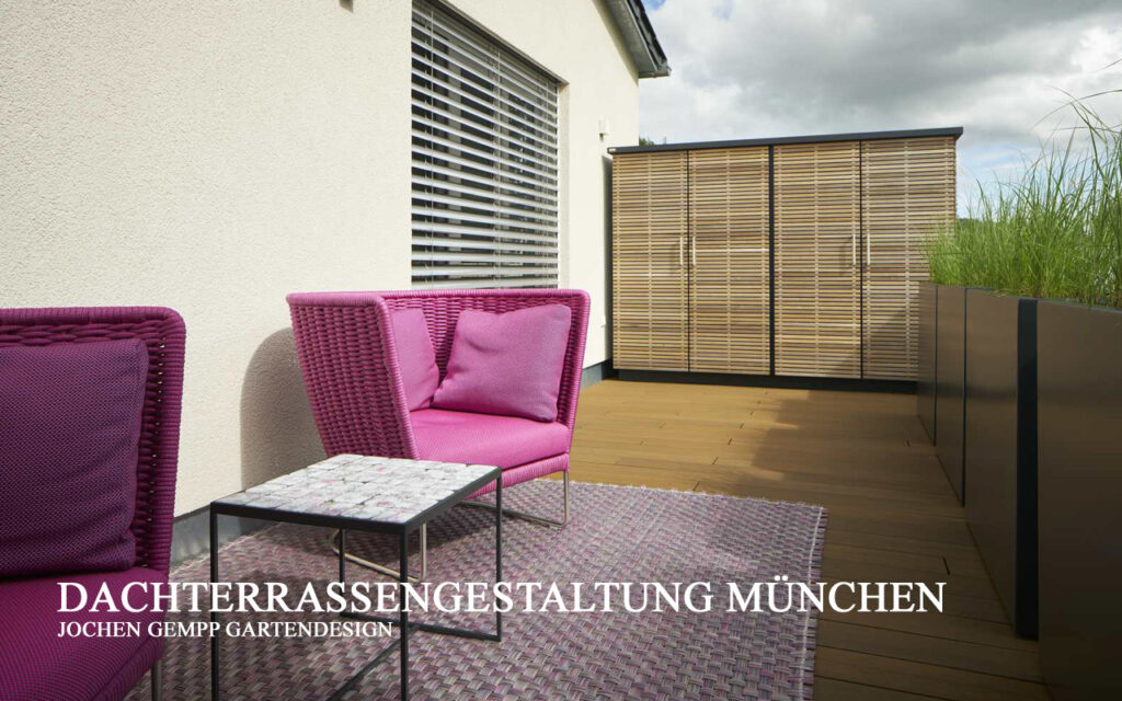 Dachterrasse gestalten lassen modern