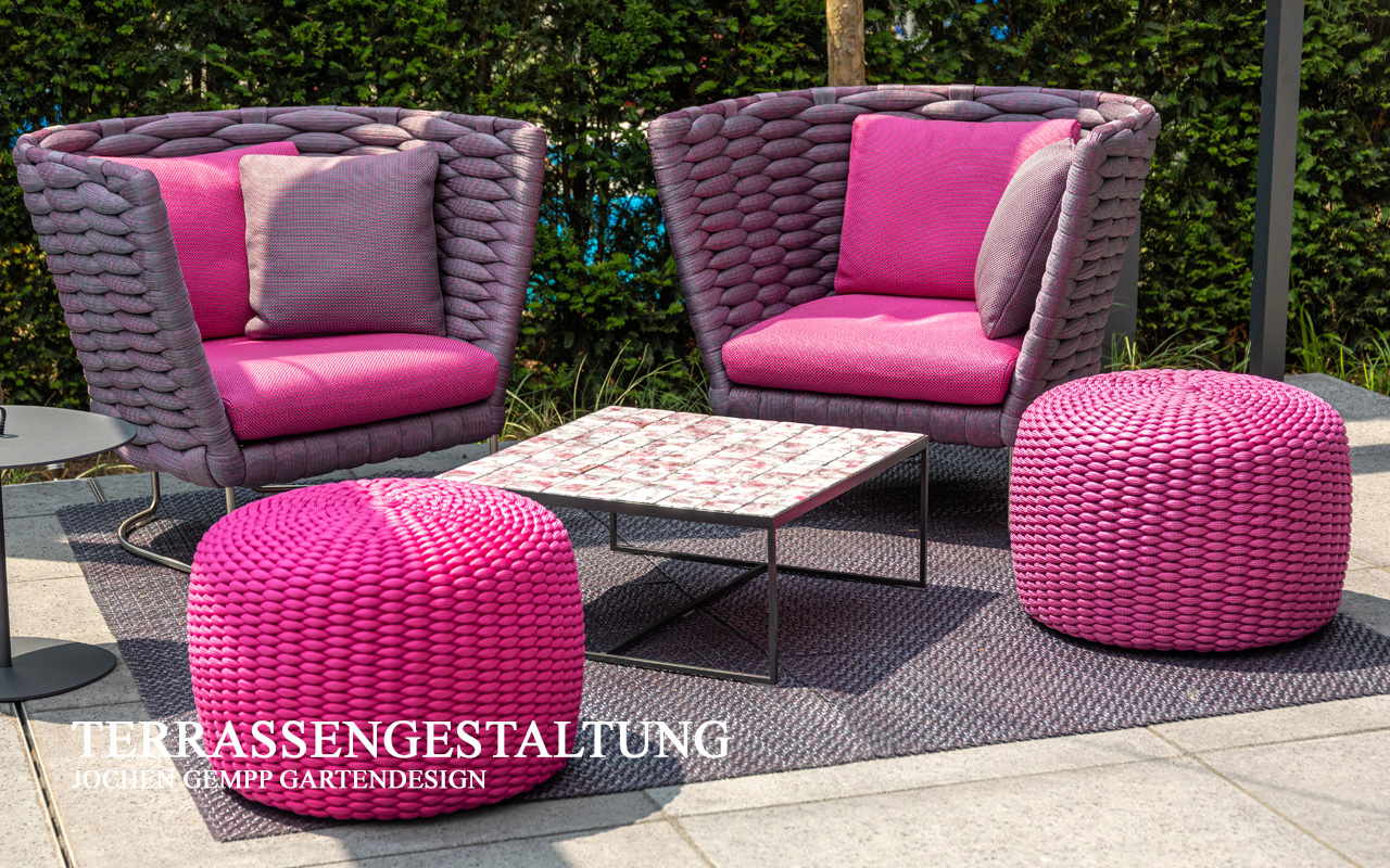 Terrassengestaltung Boden