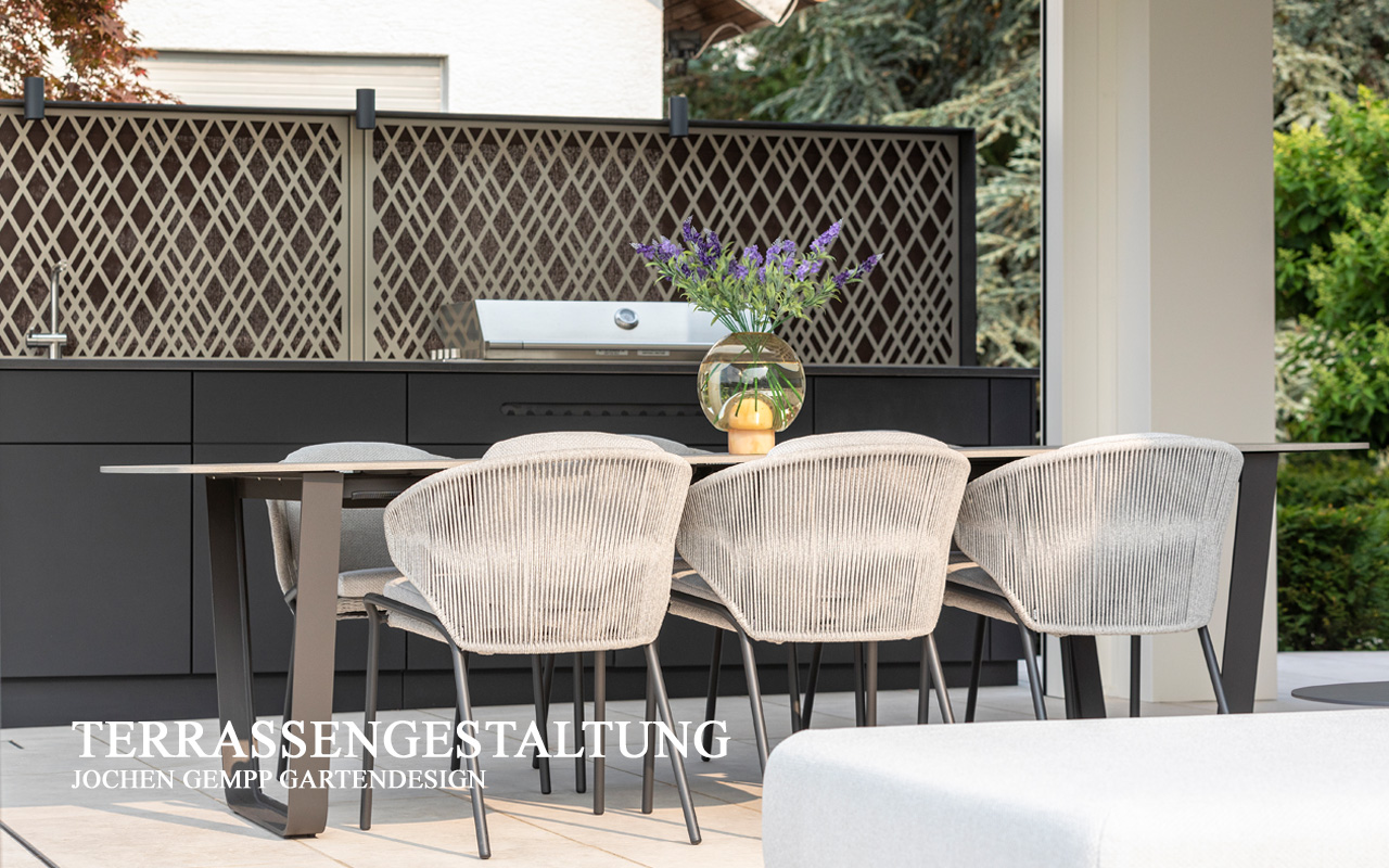 Terrassengestaltung modern