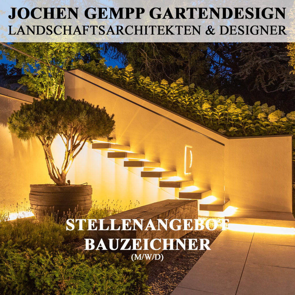 Stellenangebot Job Bauzeichner Landschaftsbau