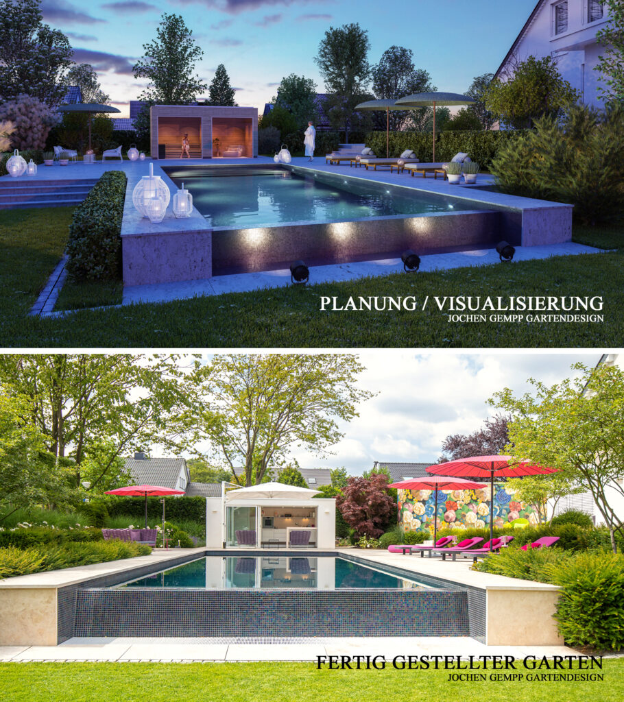 Pool im Garten planen Poolplanung