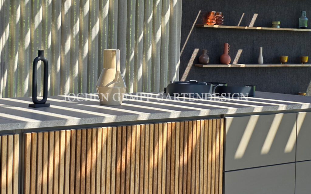 Gartenküche modern