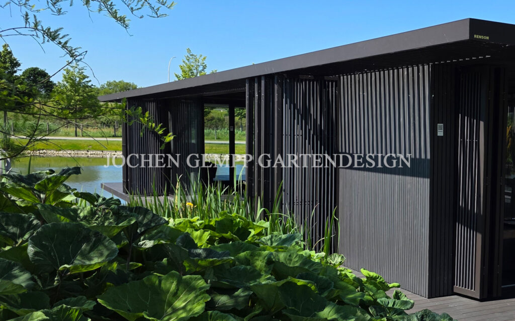 Gartenpavillon modern gestalten