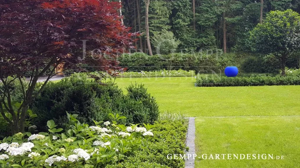 Villengarten Stadthausgarten Hamburg exklusiver Designgarten