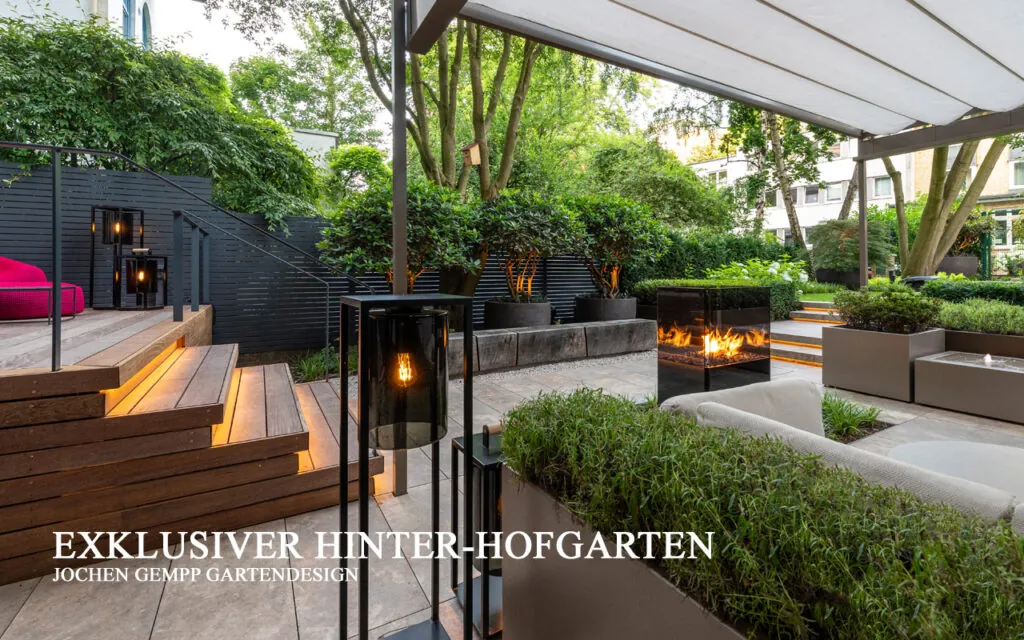 Hinterhofgarten Gartenarchitekt Gartengestaltung Köln
