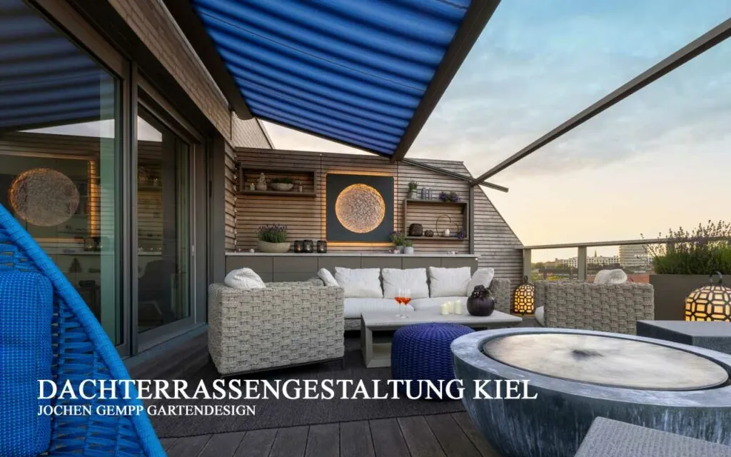 Exklusive Dachterrassengestaltung Penthouse Wohnung