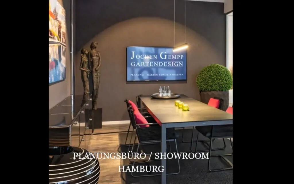Video Gartenarchitekten Gartenplaner Hamburg  Showroom der Gartenprofis für Gartengestaltung